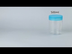 PET-Kosmetikcreme mit Schraubenkappe