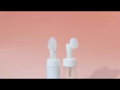 Weiße Plastik-Schaumpumpenflasche 100 ml mit individuellem Logo