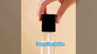 Transparentes Milchglas-Kosmetikflaschenset mit auslaufsicherer Versiegelung und anpassbarem Design für L